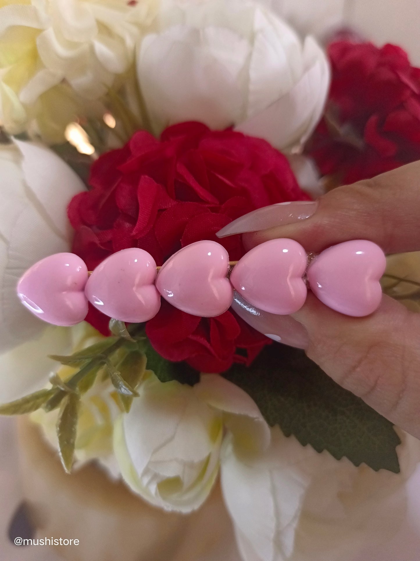 Set pinzas Pink Star