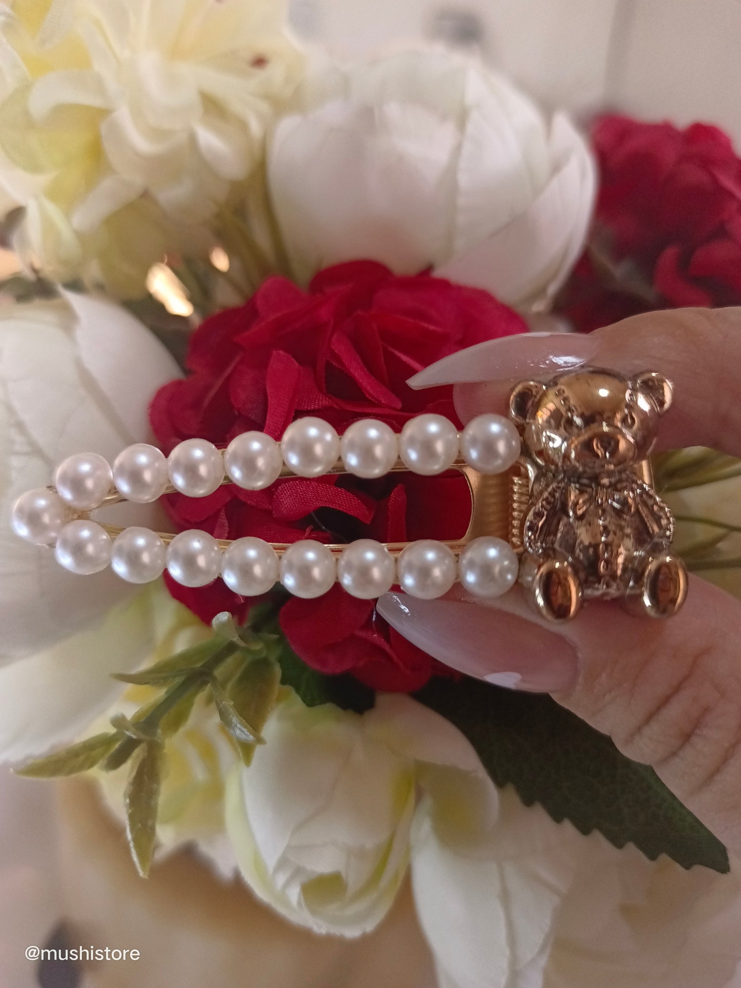 Set pinzas White Bear