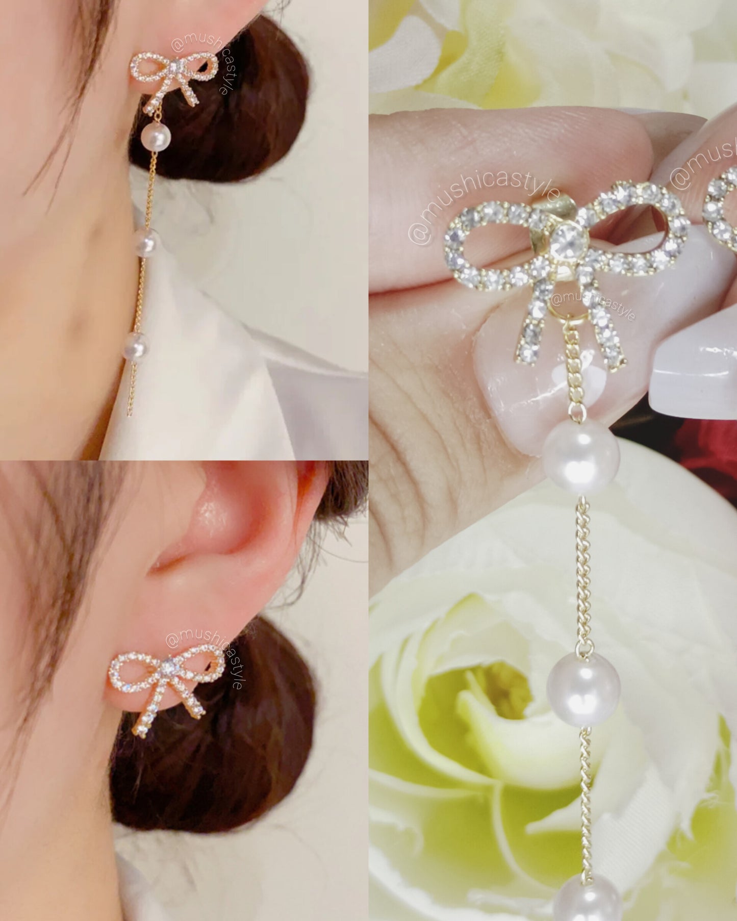Aretes Bowquet Two Ways