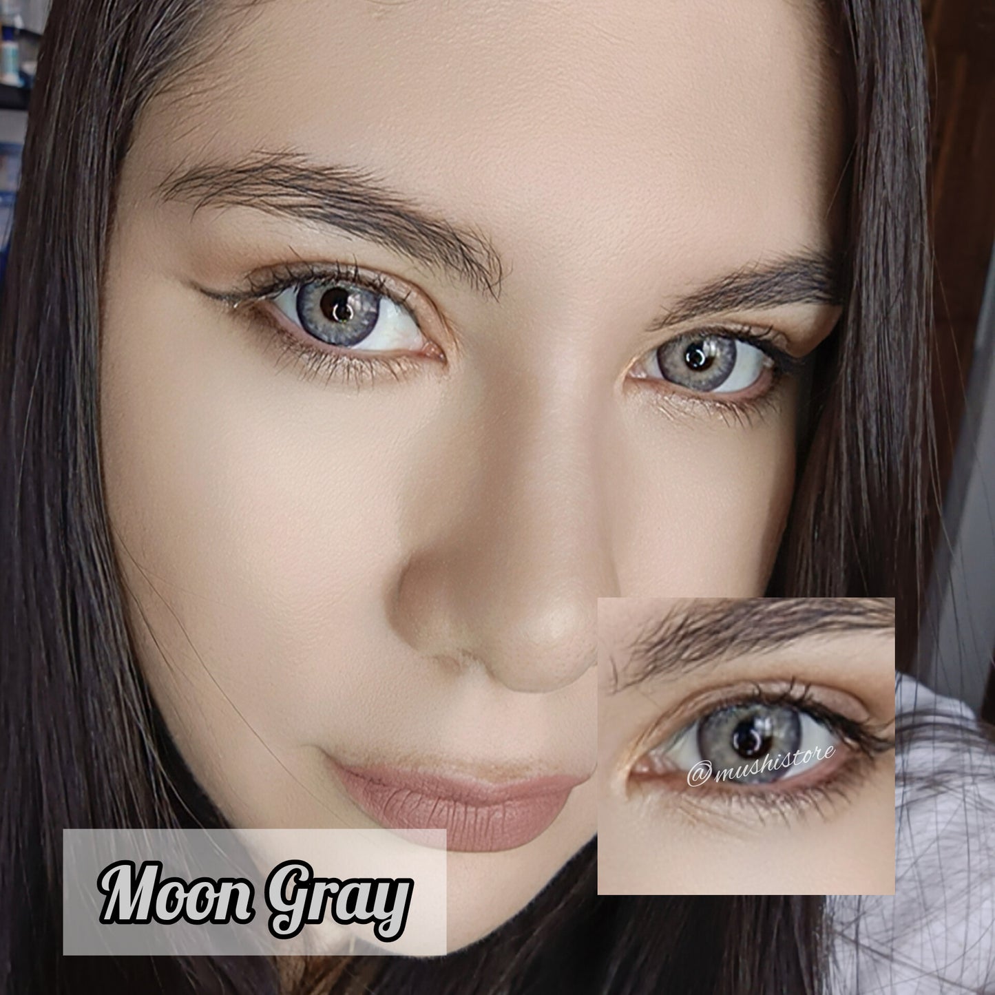 Moon Gray Big Eyes