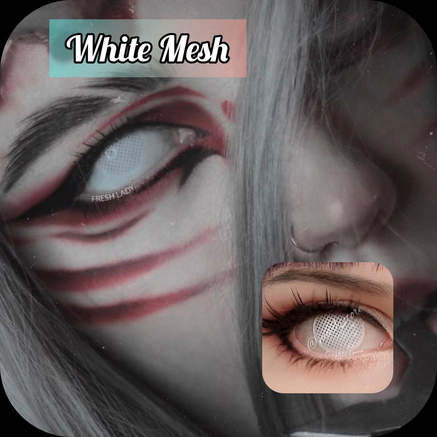 White Mesh