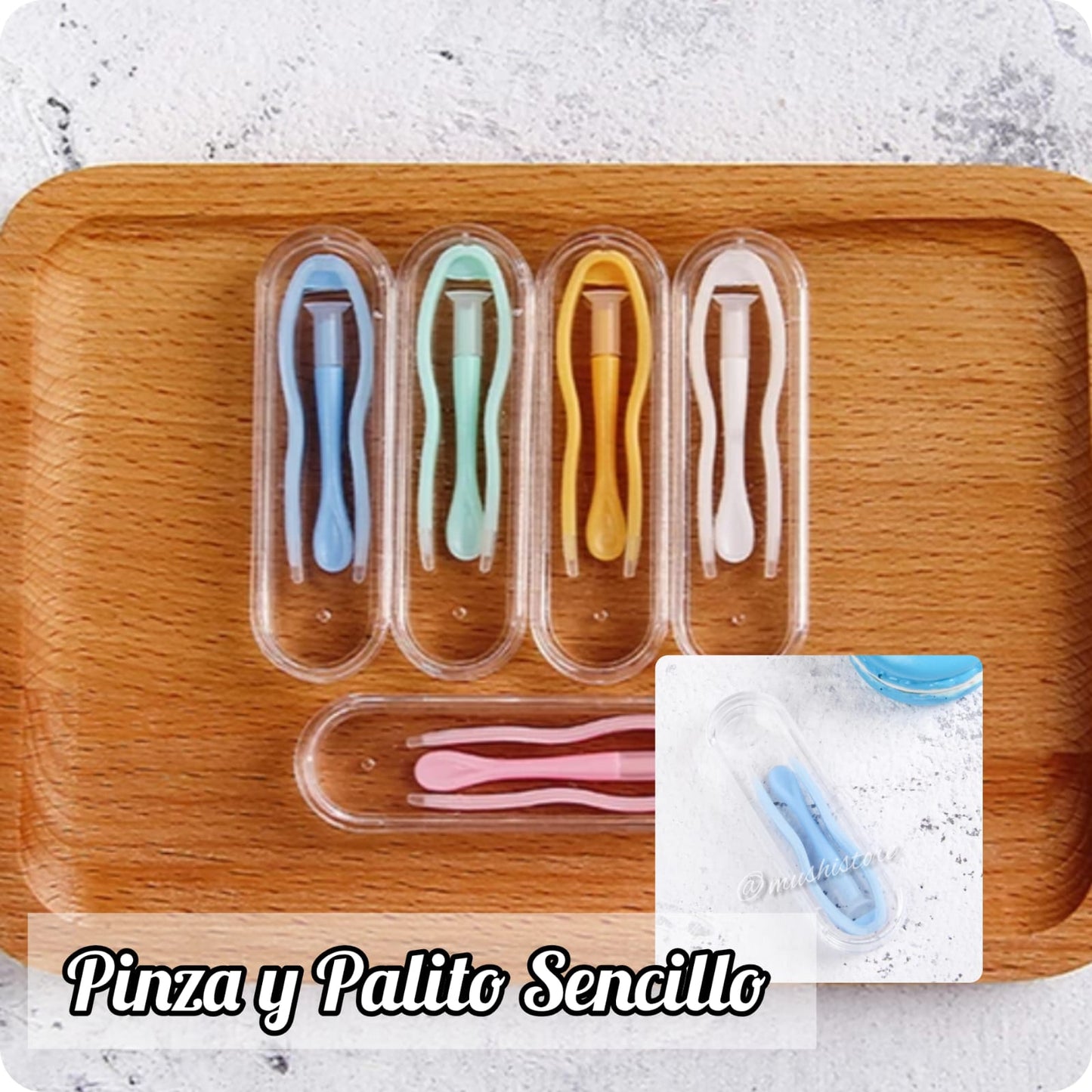 Pinzas y Palito Sencillo