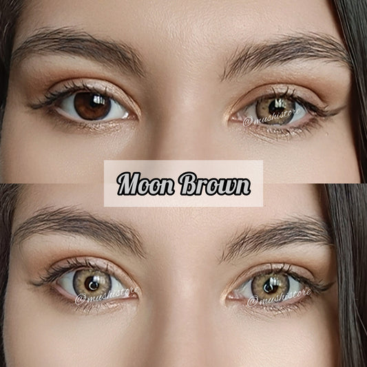Big Eyes Moon Brown
