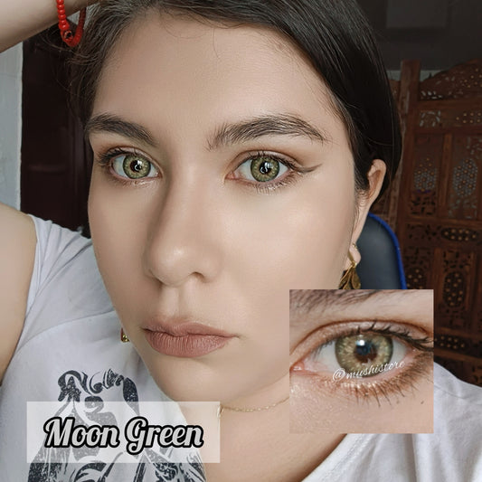 Moon Green Big Eyes