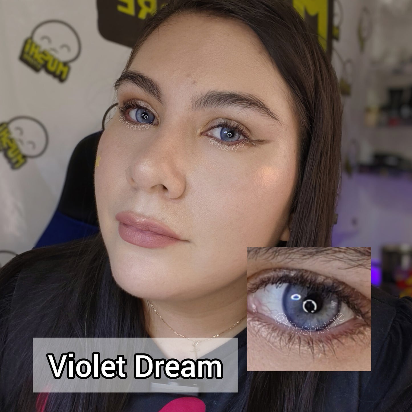 Big Eyes Violet Mirage