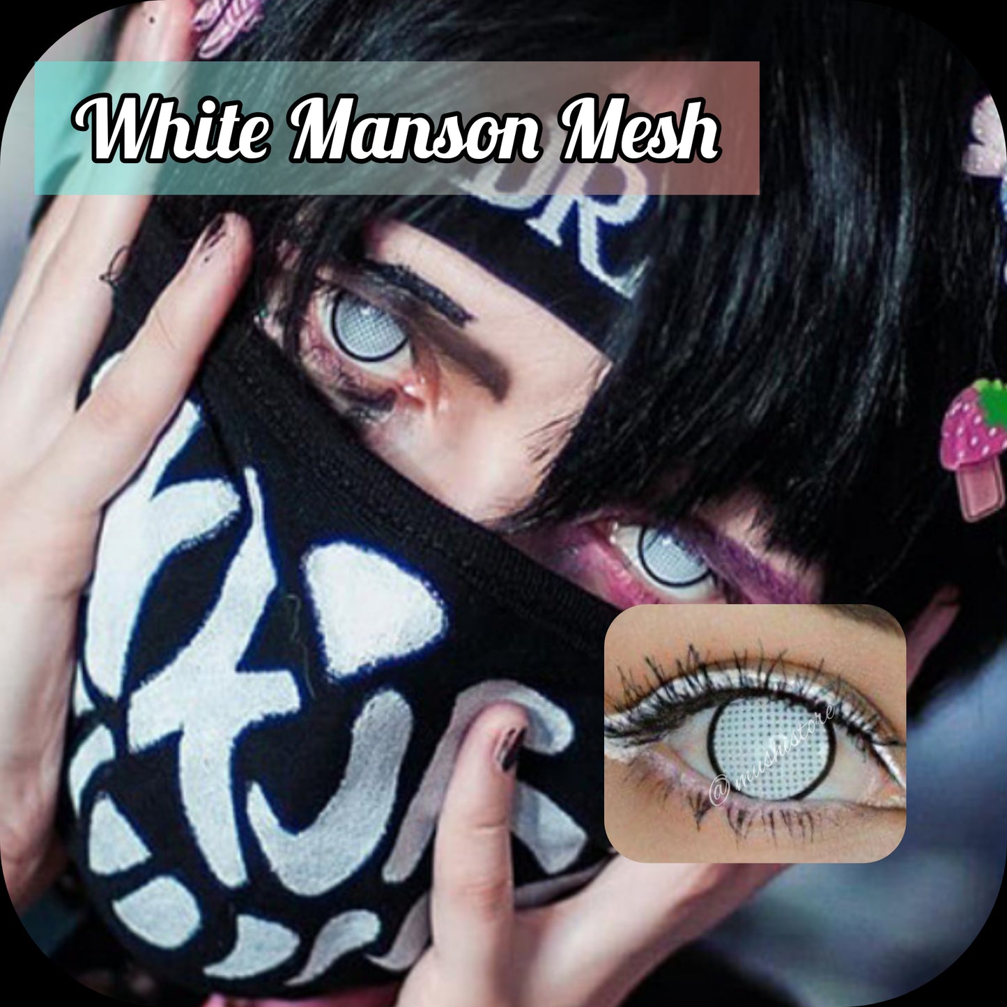 White Manson Mesh